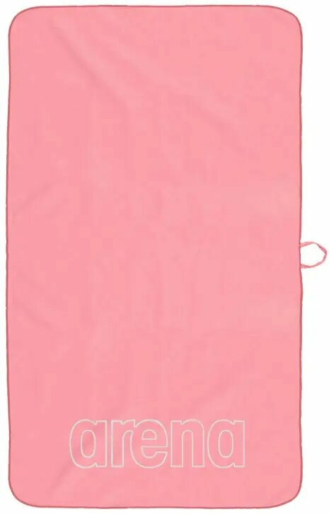 ARENA RĘCZNIK SMART PLUS POOL TOWEL PINK WHITE 150X90 cm  005311/301