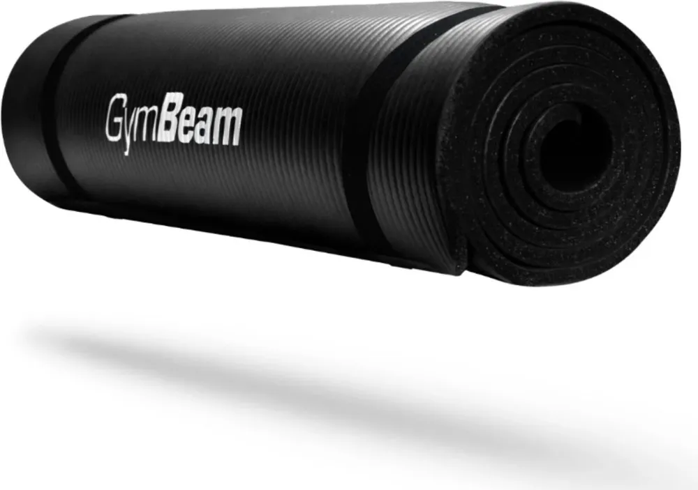 GymBeam MATA DO ĆWICZEŃ MAT BLACK   180 x 61 x 1 cm