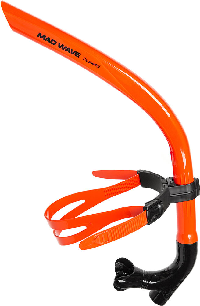 MAD WAVE RURKA CZOŁOWA SNORKEL TRAINER PRO ORANGE M077301005W