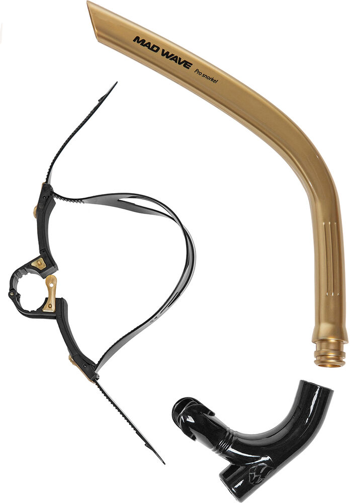 MAD WAVE RURKA CZOŁOWA SNORKEL TRAINER PRO GOLD M077301018W